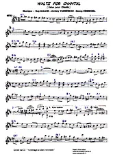 télécharger la partition d'accordéon WALTZ FOR CHANTAL (VALSE POUR CHANTAL) au format PDF
