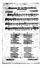 télécharger la partition d'accordéon BOURREIA DE LAS MOUNEDIERES / LO ROUDO / LA PRADINOISE / TOUT LE LONG DU BOIS au format PDF