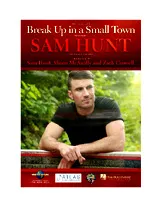 télécharger la partition d'accordéon Break up in a small town au format PDF