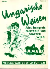 télécharger la partition d'accordéon Ungarische Weisen Air hongrois au format PDF
