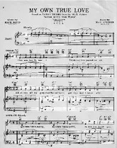 télécharger la partition d'accordéon My own true love / Based on Tara's Theme From Gone With The Wind /  Based On Tara's Theme From The MGM Picture / Gone With The Wind au format PDF